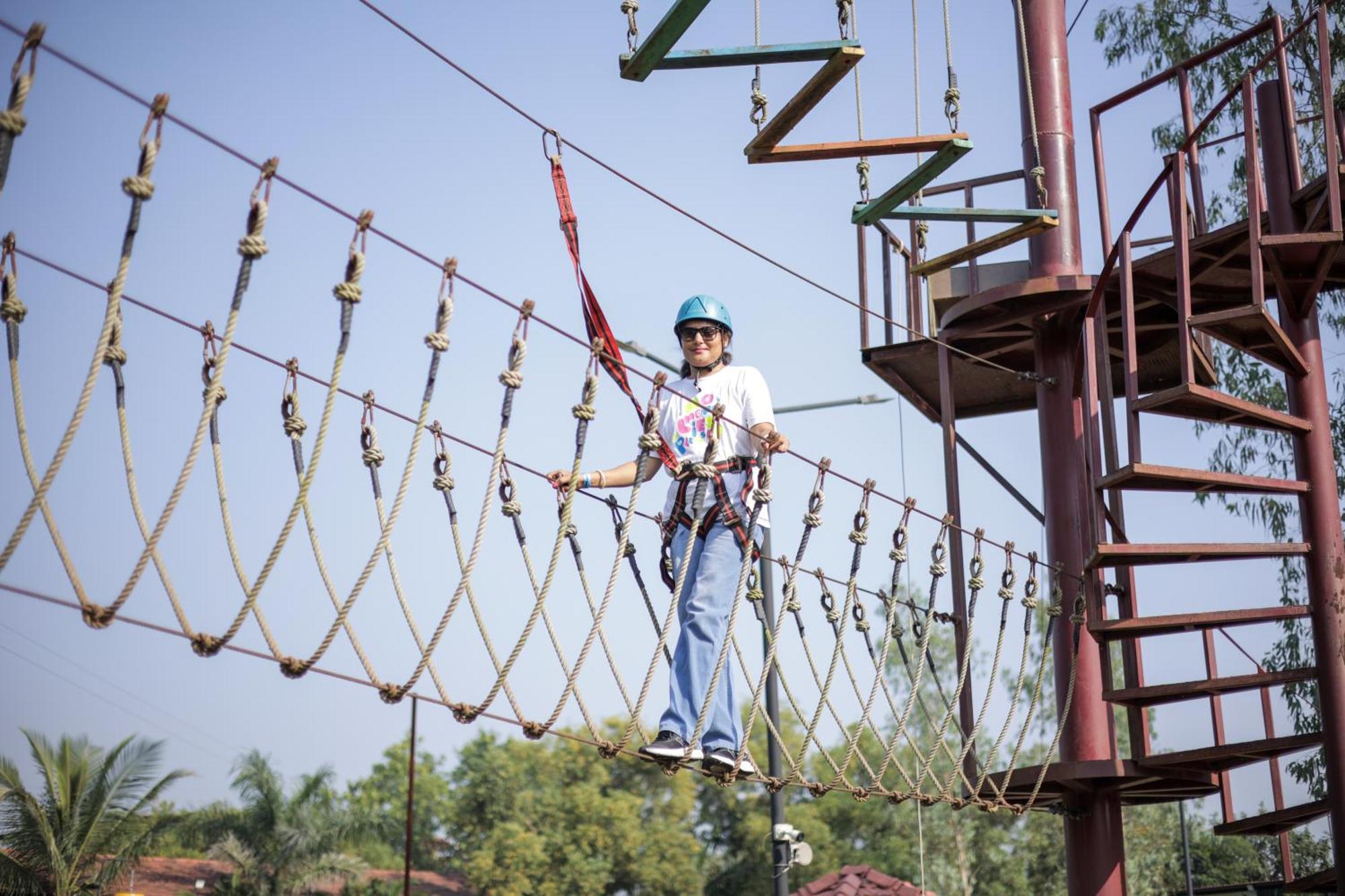 Vits Roccia Hill Resort And Adventure Park, Navapur Songadh Exterior foto